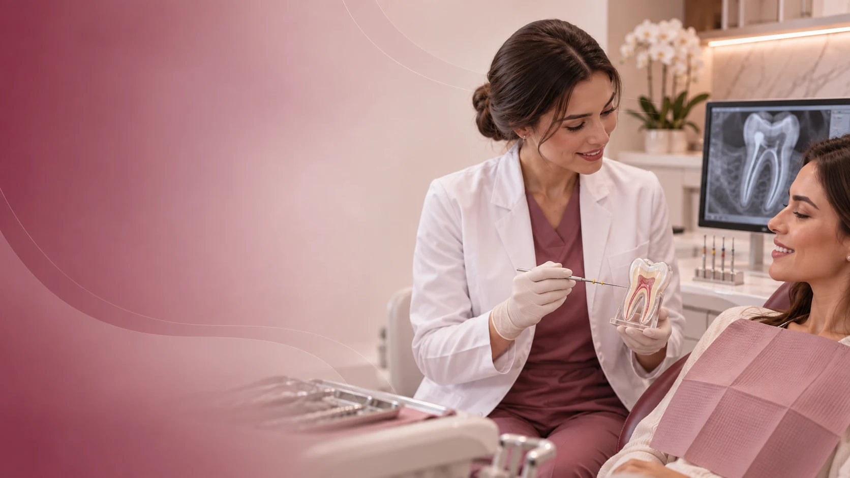 Atendimento endodôntico para preservação da estrutura dental